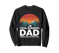 Trail Running Papá Encontrando Paz En Cada Sendero Sudadera