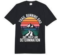 Trail Running Papá Suciedad Sudor Y Determinación Comfort Colors Adult Heavyweight T-Shirt