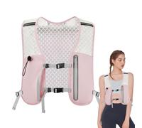 Trail Running Vest, Adjustable Running Water Vest Hydration Pack, Hydration Vest for Running Women- Bladder - Bolsa de teléfono ligero para hombres y mujeres Maratones Race Hiking Camping