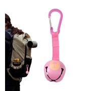 Trail Warning Bell, Wildlife Alert Device, Walking with Audible Signal, Authentic Metal Outdoor Alarm Tool, Adventure Gear with Quick Attach, Safety Equipment for Hiking Camping Fishing