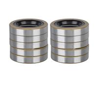 Trailer Axle Hub Wheel Grease Seals, 10PCS Double Lip Grease Seals High Hardness Trailer Axle Hub Wheel Grease Seals Fit for Dexter 010-019-00
