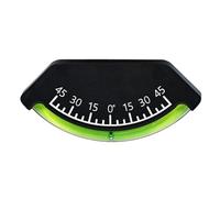 Trailer Bubble Levels, Car Inclinometer Gauge Leveler, 3.54x1.65x0.39 Inches Waterproof Inclinometer Leveling Tool for Drivers, Campground, Outdoor Vehicles, Camping, Boats, Sailing, Parking Setup