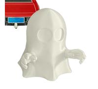 Trailer Hitch Cover Funny Ghost Shape, Ghost Design Trailer Cover | Weather-Resistant Material Easy Install Secure Fit, For Men Friends Family Husband Him Boyfriend Truck SUV Car