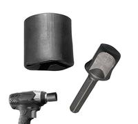 Trailer Jack Adapter,Steel Heavy Duty Universal Attachment - Auger Drill Adapter - RV Boat Car Truck Towing Mower Equipment Cargo Floor Outdoor Garage