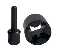 Trailer Jack Drill Adapter RV Tool Wrench, Heavy Duty Gear Adapter for Electric Drill Use, Quick Crank Converter for MotorhomeTravel Trailer Outdoor Repair Maintenance Tasks