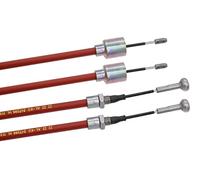 trailer parts4u Alko Longlife 247.285 247285 - Cable de freno (2 unidades, 1020 mm, longitud total: 1216 mm)