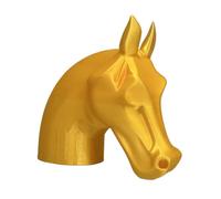 Trailer Tow Hitch Cover, 3D Horse Head Vehicle Decorative Cap for Cars, Sedans, Trucks, Road Trips, Camping, Holiday, Cargo, Outdoor Events