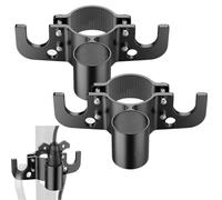 Trailer Towing Chain Organizer, Aluminum RV Towing Chain Organizer &7-WayPlug Holder, High Hardness Aluminum Metal Accessories, RV Camper Towing Accessories (2pcs)