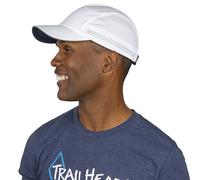 TrailHeads Gorro de running para hombre | Gorra deportiva reciclada, Blanco, talla única