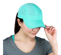 TrailHeads Race Day Performance - Gorro de correr para mujer, ligero, de secado rápido, para mujer, Verde Espuma de mar, Talla única