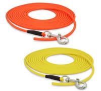 Traílla redonda poliuretano ibÁÑez 1cm x 6m naranja fosforito