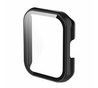 Trailrest Correa De Reloj Inteligente Mujer Estuche Adecuado Todo en 2 Pc + para Realme-Watch Watch Film Pulsera Inteligente Accesorios Pulseras Pulseras De Goma (Black, One Size)