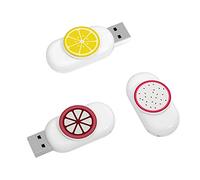 Trailrest Drive Ilimitado Unidad Flash de 256 MB Memory Stick Pen Drive USB2.0 USB Stick Flash de Alta Velocidad Unidad de Pulgar Memorias De Operador De (Watermelon Red, One Size)