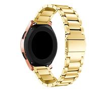 Trailrest Pulsera Magnética Correa de Reloj de Inoxidable para Smart-Watch Classic Watch 20MM Pulseras Bandas De Goma (Gold, One Size)