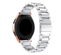 Trailrest Pulsera Magnética Correa de Reloj de Inoxidable para Smart-Watch Classic Watch 20MM Pulseras Bandas De Goma (Silver, One Size)