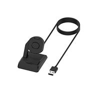 Trailrest Pulseras Adecuado para Suunto7 Watch Color Sport Smart Watch de Carga Cargador USB Pulseras De Goma Pulseras De Baloncesto (Black, One Size)