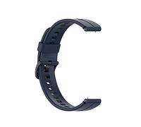 Trailrest Pulseras Adecuado para -Watch Fit Mini Watch Correa de Silicona Reloj Deportivo Reemplazo de Pulsera 16 mm 5.5-8.7in Muñequeras Muñequeras (Dark Blue, One Size)