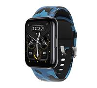 Trailrest Pulseras De Fiesta para 2/2 Pulsera Pintada Pro patrón para Realme-Correa de Reloj reemplazo de Silicona Accesorios de Pulsera Inteligente Pulseras De Colores para (B, One Size)