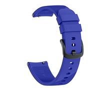 Trailrest Pulseras De Fiesta para para Galaxy Watch4 / Watch4 Classic Smart Watch Twill Correa de Repuesto de Silicona Pulseras De Silicona Personalizadas (Blue, One Size)