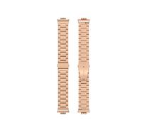 Trailrest Pulseras De Papel Por 500 Adecuado para Huawei Watch Fit -B09/-B19 correa de repuesto de inoxidable Pulseras Para Hombres Con Estilo (Rose Gold, One Size)