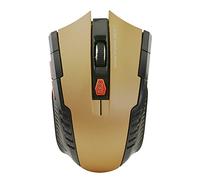 Trailrest Ratón Personalizada Sleep Support Gaming Keys Atajo Inteligente dpi Inalámbrico Ajuste de 2.4GHz Ratón de Oficina Ratón (Gold, One Size)