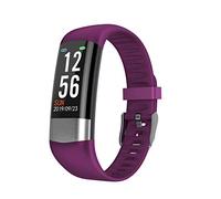 Trailrest Relojes Inteligentes Niño Reloj Pulsera Calorías Desgaste Inteligente para Android iOS Reloj Deportes Smart Fitness Relojes Inteligentes Reloj Inteligente Niña Juegos (Purple, One Size)