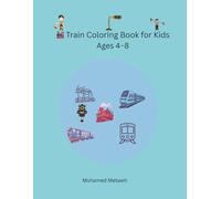 train coloring books for kids 4 - 8