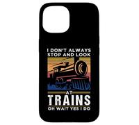 Train Engineer - Locomotora de vapor, diseño retro vintage Carcasa para iPhone 15