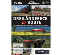 Train Simulator 2014: Dreiländereck Route (Add - On) [Importación Alemana]