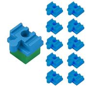 Train Track Connectors - 10 Pieces Toy Train Set Connector - Connecting Accessories for Children Ages 3+ Indoor Play Girls Boys Preschool Kindergarten Bedroom Living Room