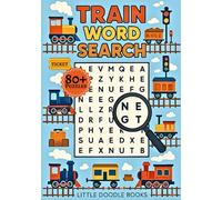 Train Word Search Puzzle Book: 80+ Themed Puzzles for Train Lovers & Travelers