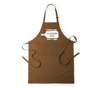 Traineando Delantal Personalizado Unisex con doble Bolsillo - Delantal Personalizable con Foto, Nombre, Frase o Logo - Regalo Original para Cocina, Barbacoa, Hostelería o Eventos Especiales (CAFE)