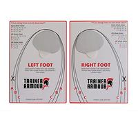 Trainer Armour - Prevención de agujeros en el dedo del pie para correr y calzado de tela. Parches autoadhesivos con aplicador inteligente. Fuerte e imperceptible.