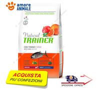 Trainer Natural Adulto Medio Atún Y Arroz 1/2/3 Sacos De 12KG - para Perros