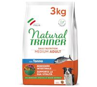 Trainer Natural - Comida para Perros Mediana Adult > 12 Meses, con atún, 3 kg (el Embalaje Puede Variar)
