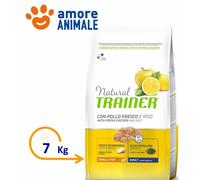 Natural Trainer - Comida para Perros Small & Toy, Carne de Res y arroz, 7 kg