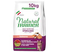 Trainer Natural Feline STERILISED Salmon 10KG