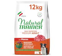 Natural Trainer Pienso para perros Adulto Medium Buey 12 kg