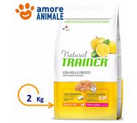 Trainer Natural Puppy Junior Mini 2 KG Pollo para Perro Corte Pequeña Croquetas