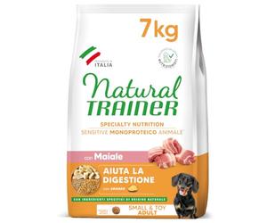 Trainer Sensitive No Gluten - Comida para Perros Adultos Small & Toy con Cerdo, 7 kg