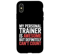 Trainer's Great Just Can't Count Reps Right |- Carcasa para iPhone X/XS