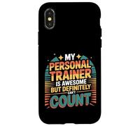 Trainer's Great Just Can't Count Reps Right |- Carcasa para iPhone X/XS