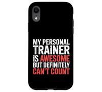 Trainer's Great Just Can't Count Reps Right |- Carcasa para iPhone XR
