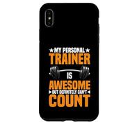 Trainer's Great Just Can't Count Reps Right - Carcasa para iPhone XS Max