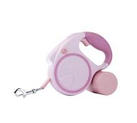 Training Leash Correa retráctil automática para perros - Correa telescópica para mascotas (Purple)