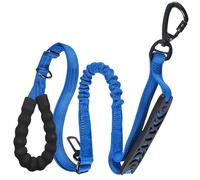 Training Rope Dogs, No Pull Walking Lead 0.39x51.18in Soft Handle Adjustable Tractor Design, Shock Absorbing Pet Tape, Large Breed Dog Leash for Outdoor