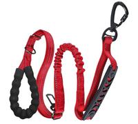 Training Rope for Dogs, No Pull Walking Lead, 1.97inch Soft Handle Leashs, Adjustable Length, Shock Absorbing Tape, Ideal for Large Breeds and Outdoor Adventures