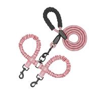 Training Rope, Walking Leashes, Adjustable Length Shock Absorption Reflective Strips Comfortable Grip, Dog Lead for Large, Medium Pets, Hiking, Camping, Exploring, Walking