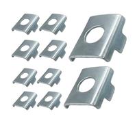 Training Wheels Stabilizers - 10-Piece Heavy-Duty Secure Kids Bike Leg Brace Fastener for Toddler Cycling, Skill Development with Balance Support, Safety Accessory for Biking Practice, Metal Frame, Ea