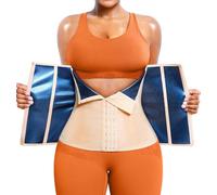TrainingGirl - Cinturón reductor de cintura para mujer, faja para la parte inferior del vientre, corsé para envolver el abdomen, cinturón de sudor para el entrenamiento, banda deportiva para sauna